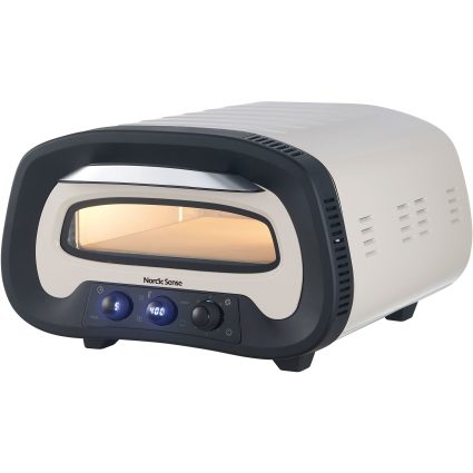 Pizzaovn elektrisk 1700 watt, beige